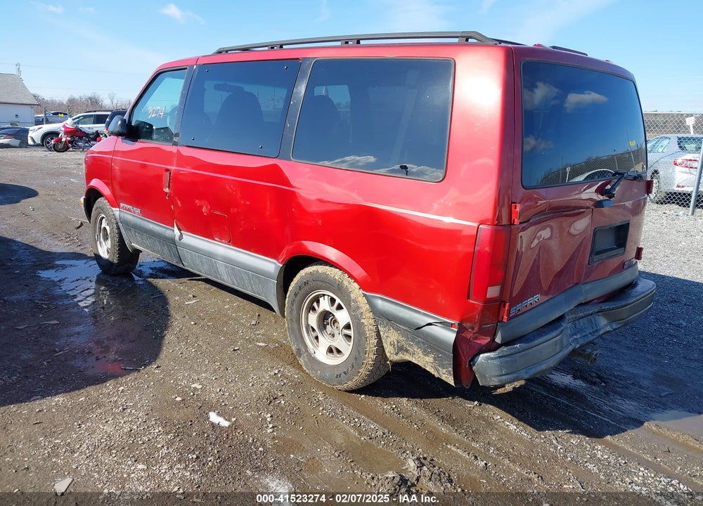 2000 GMC SAFARI SL VIN: 1GKEL19W5YB504011