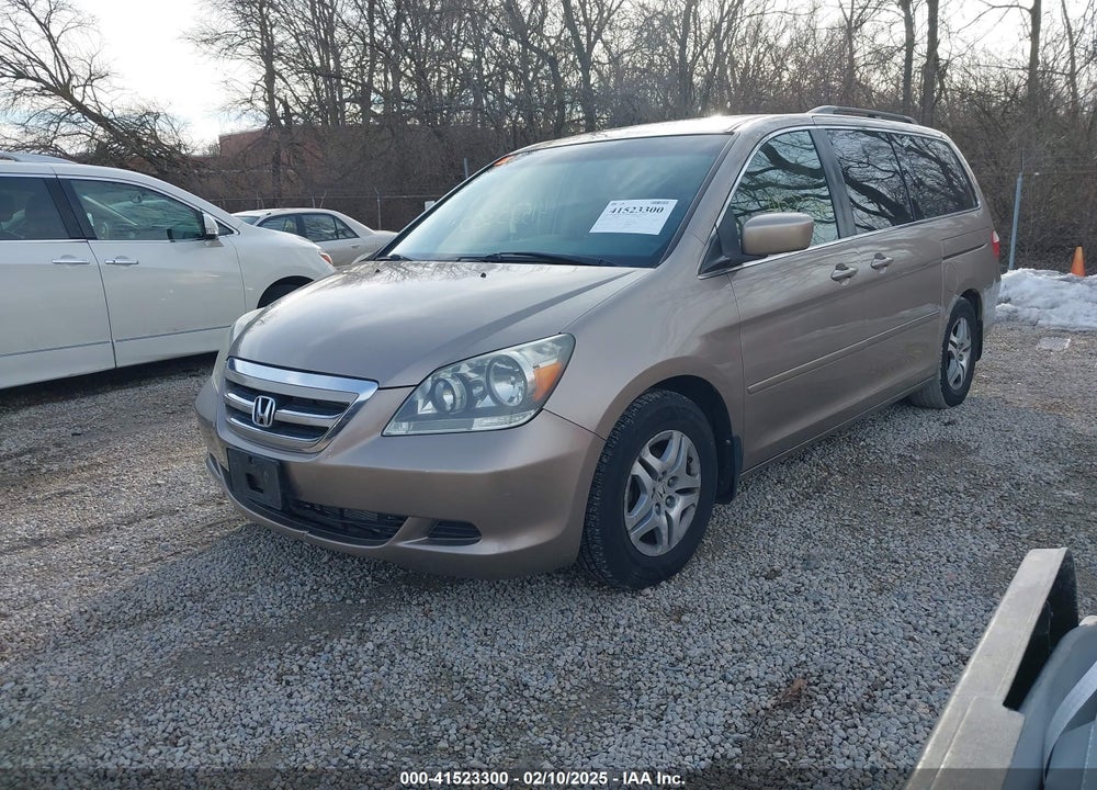 2007 HONDA ODYSSEY EX-L VIN: 5FNRL386X7B429411