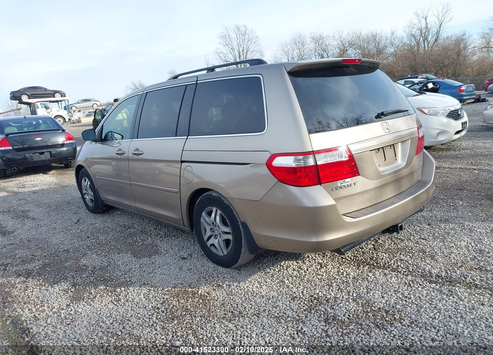 2007 HONDA ODYSSEY EX-L VIN: 5FNRL386X7B429411