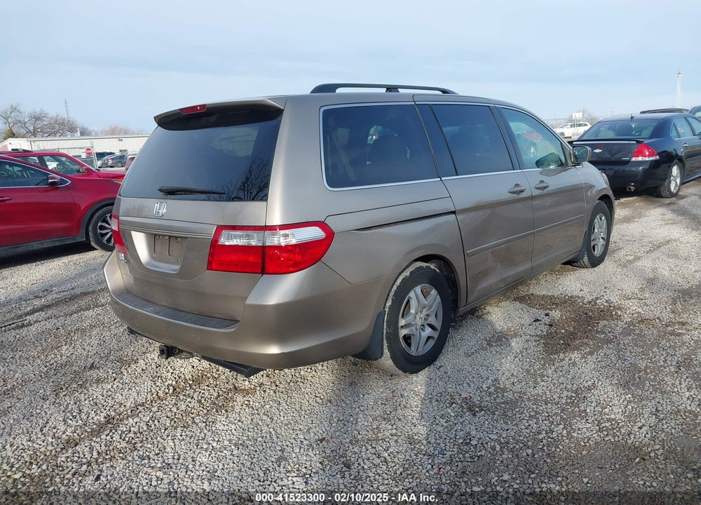 2007 HONDA ODYSSEY EX-L VIN: 5FNRL386X7B429411
