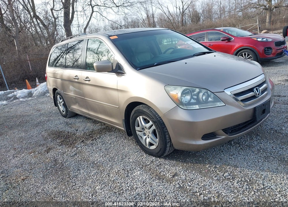 2007 HONDA ODYSSEY EX-L VIN: 5FNRL386X7B429411