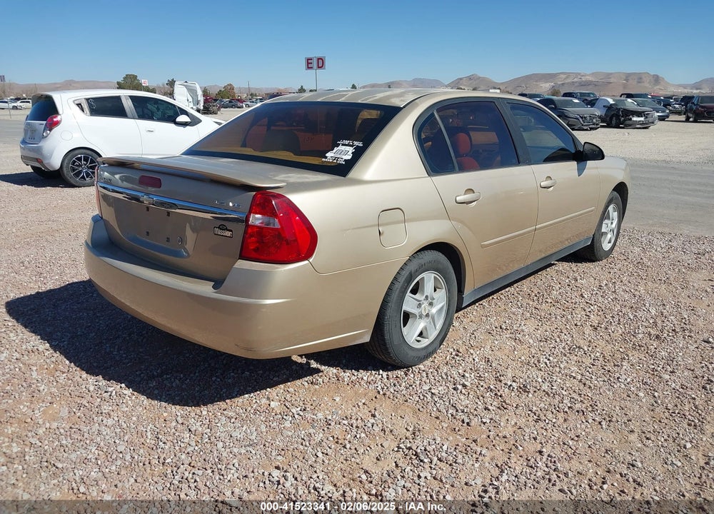 2005 CHEVROLET MALIBU LS VIN: 1G1ZT54805F290801