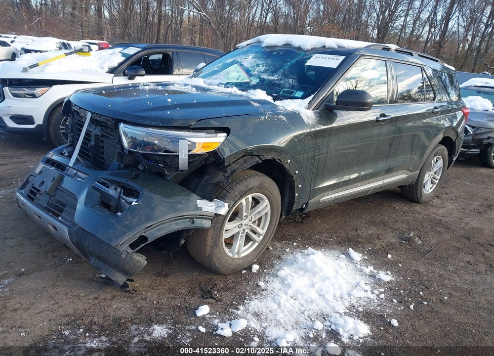 2022 FORD EXPLORER VIN: 1FMSK8DH2NGB28400