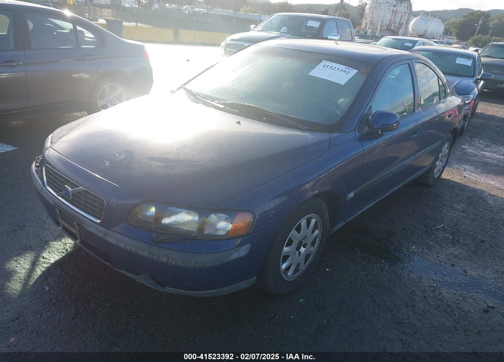 2002 VOLVO S60 2.4 VIN: YV1RS61R422109693