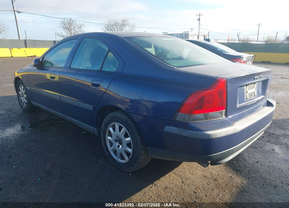 2002 VOLVO S60 2.4 VIN: YV1RS61R422109693