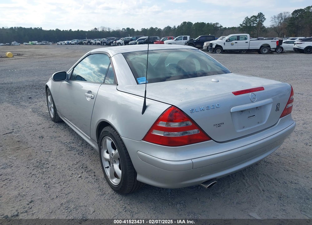 2003 MERCEDES-BENZ SLK 320 VIN: WDBKK65F83F283282