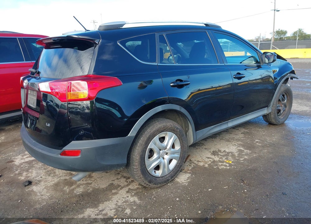 2015 TOYOTA RAV4 LE VIN: 2T3ZFREV0FW166599