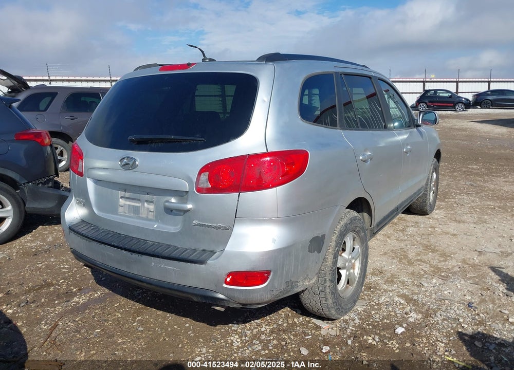 2008 HYUNDAI SANTA FE GLS VIN: 5NMSG13D38H211486