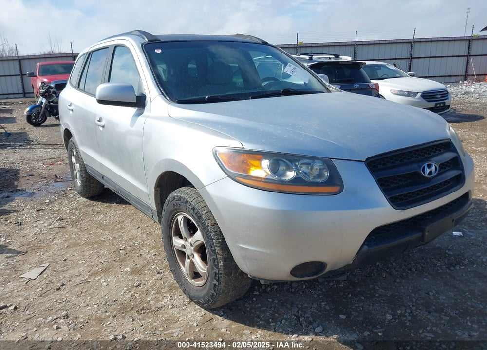 2008 HYUNDAI SANTA FE GLS VIN: 5NMSG13D38H211486