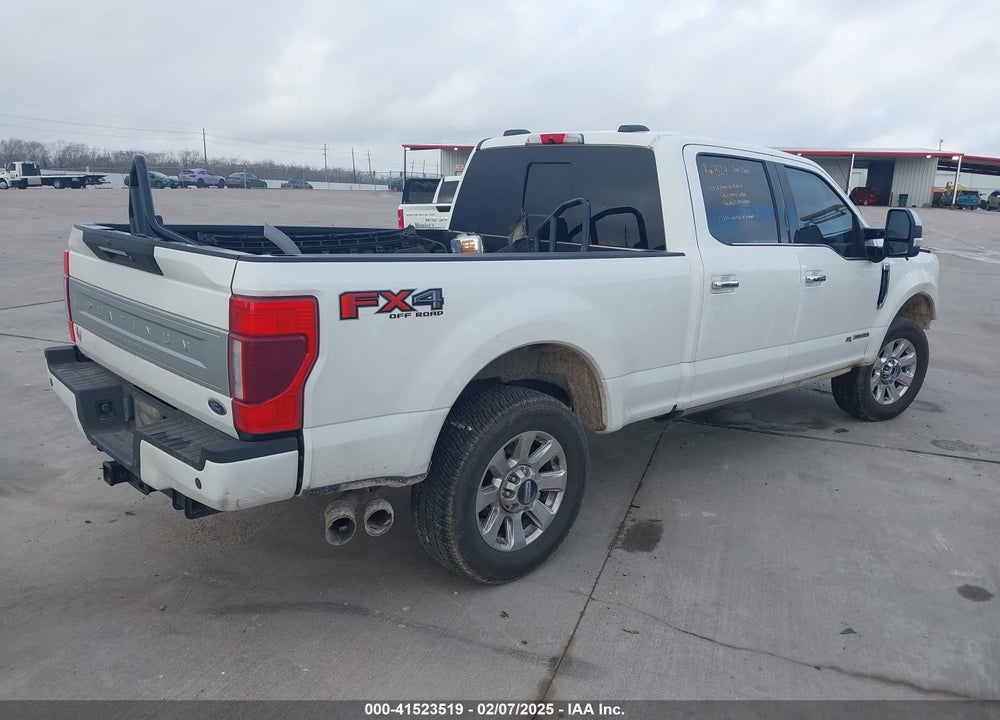 2021 FORD F-250 VIN: 1FT7W2BT4MEC60622