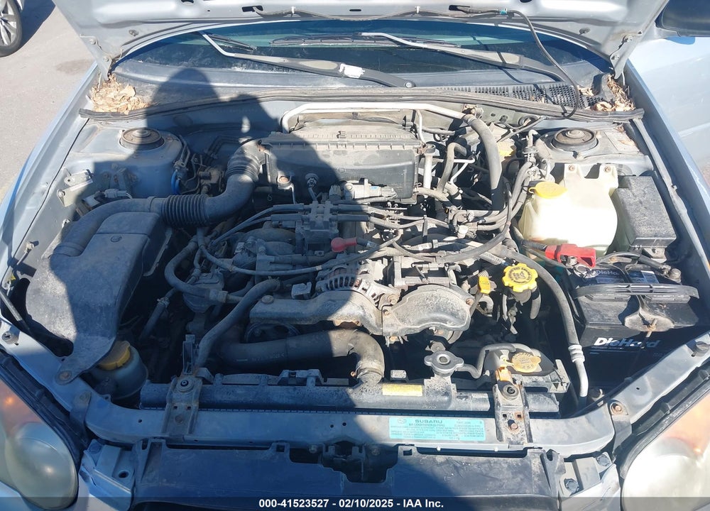 2004 SUBARU IMPREZA 2.5TS VIN: JF1GG65544H802677