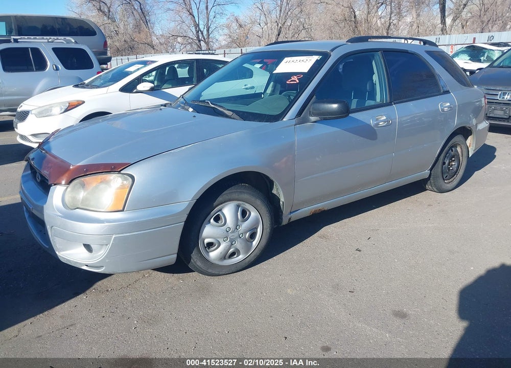 2004 SUBARU IMPREZA 2.5TS VIN: JF1GG65544H802677