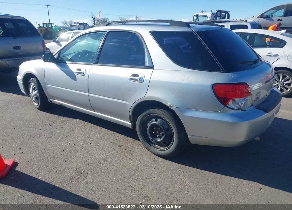 2004 SUBARU IMPREZA 2.5TS VIN: JF1GG65544H802677