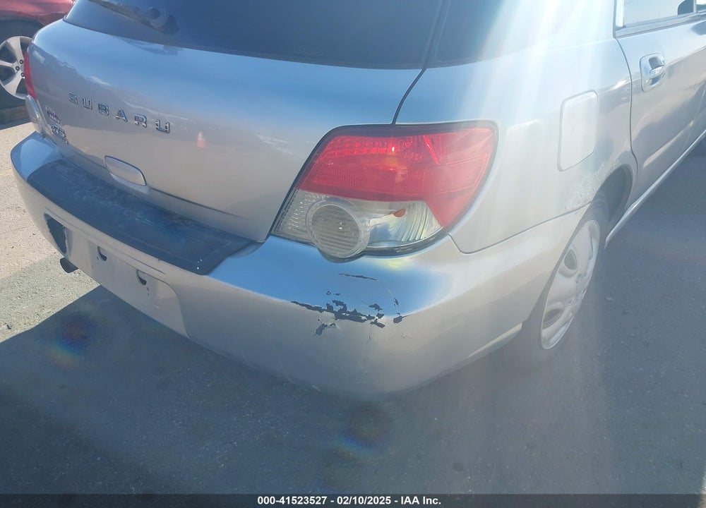 2004 SUBARU IMPREZA 2.5TS VIN: JF1GG65544H802677