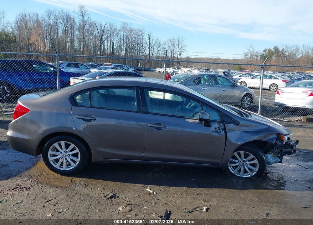 2012 HONDA CIVIC VIN: 19XFB2F91CE047247