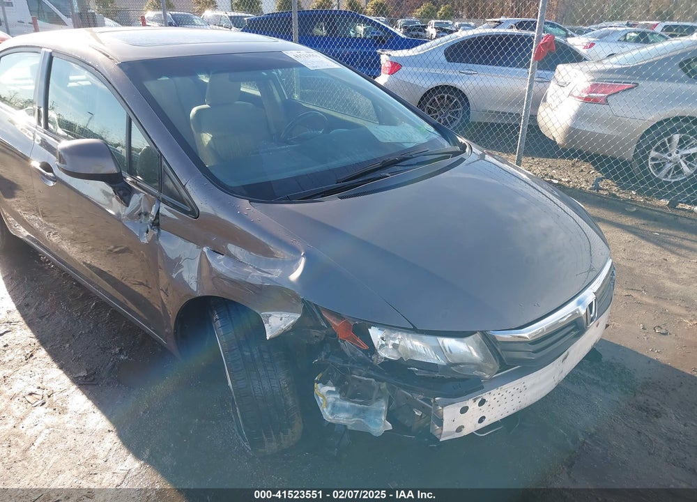 2012 HONDA CIVIC VIN: 19XFB2F91CE047247