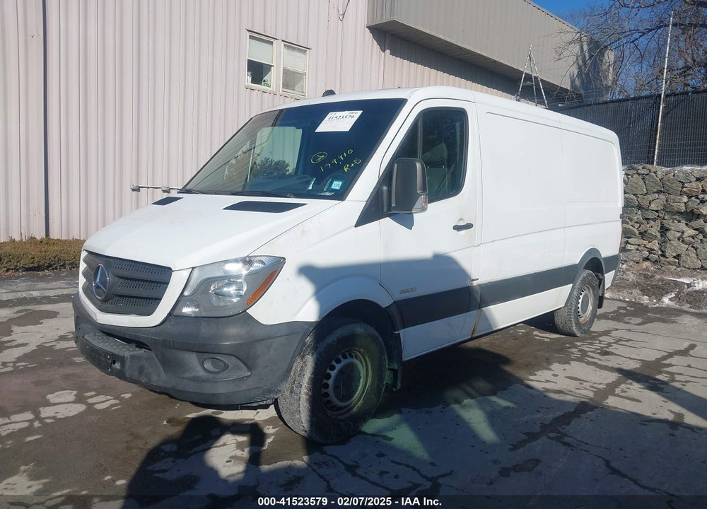 2016 MERCEDES-BENZ SPRINTER 2500 NORMAL ROOF VIN: WD3PE7DDXGP198524