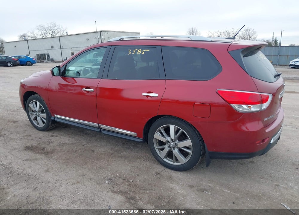 2013 NISSAN PATHFINDER PLATINUM VIN: 5N1AR2MM1DC626238