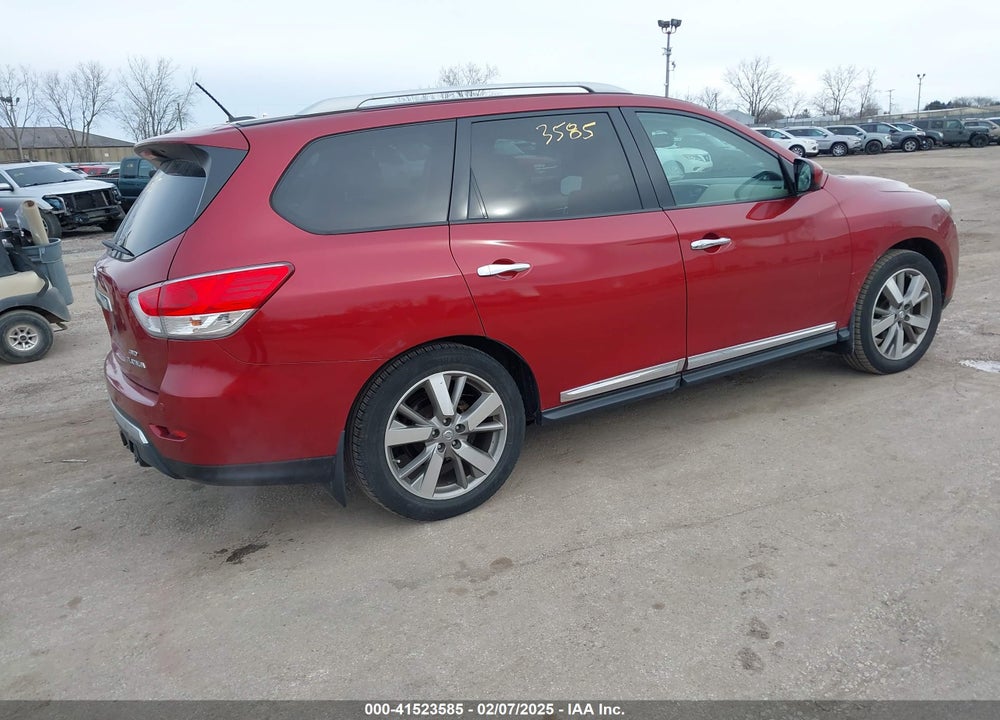 2013 NISSAN PATHFINDER PLATINUM VIN: 5N1AR2MM1DC626238