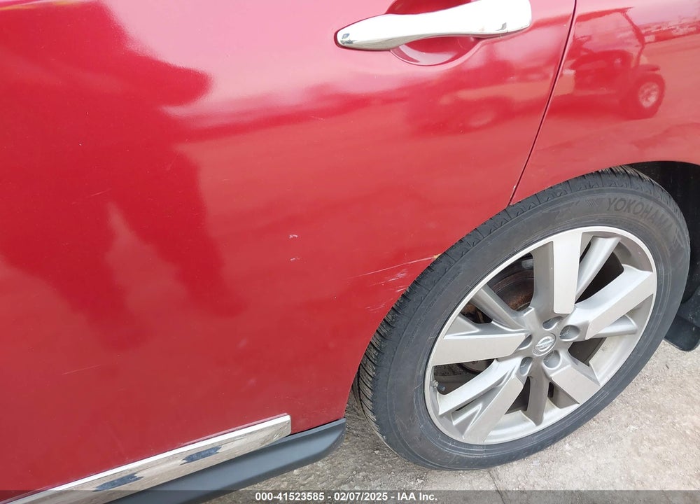 2013 NISSAN PATHFINDER PLATINUM VIN: 5N1AR2MM1DC626238