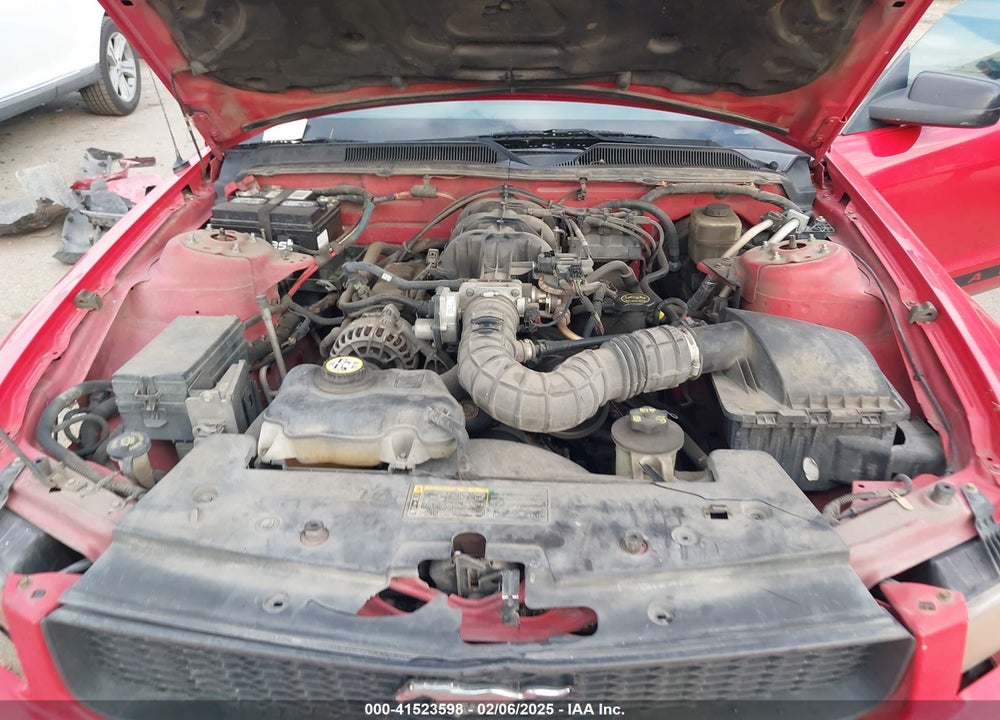 2006 FORD MUSTANG V6 VIN: 1ZVFT80NX65240676