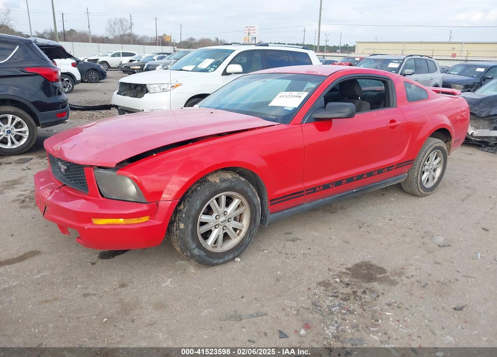 2006 FORD MUSTANG V6 VIN: 1ZVFT80NX65240676