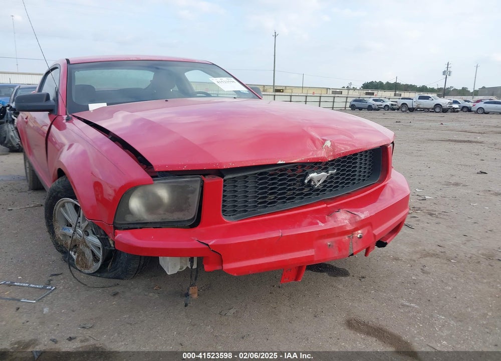 2006 FORD MUSTANG V6 VIN: 1ZVFT80NX65240676