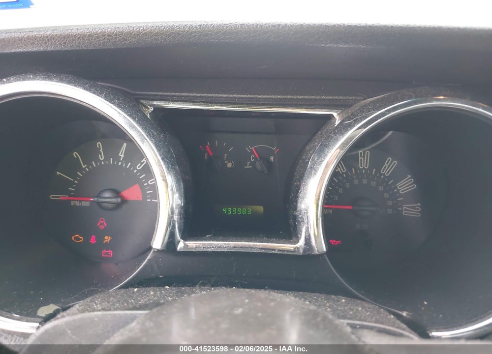 2006 FORD MUSTANG V6 VIN: 1ZVFT80NX65240676