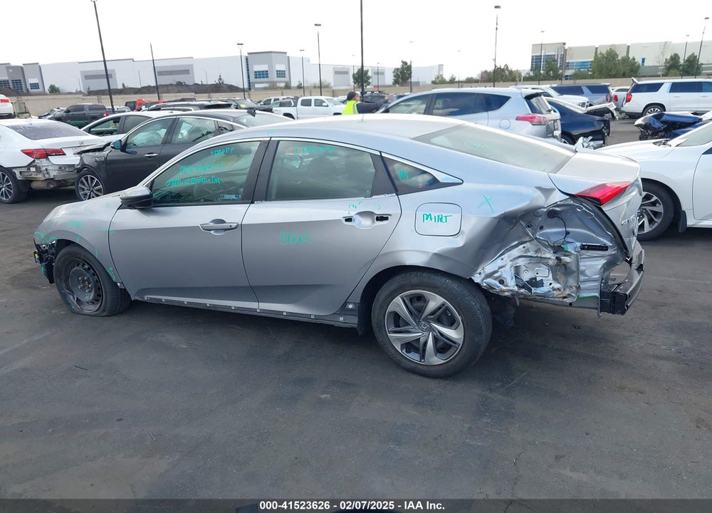 2019 HONDA CIVIC LX VIN: 2HGFC2F6XKH531361