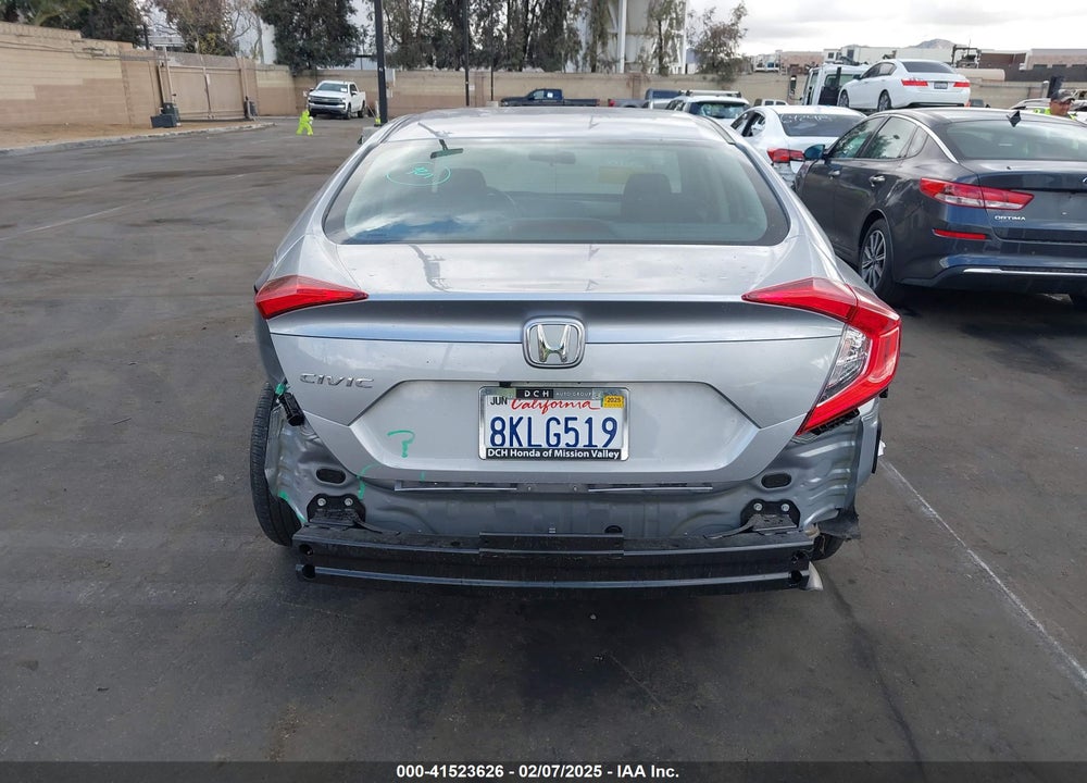 2019 HONDA CIVIC LX VIN: 2HGFC2F6XKH531361