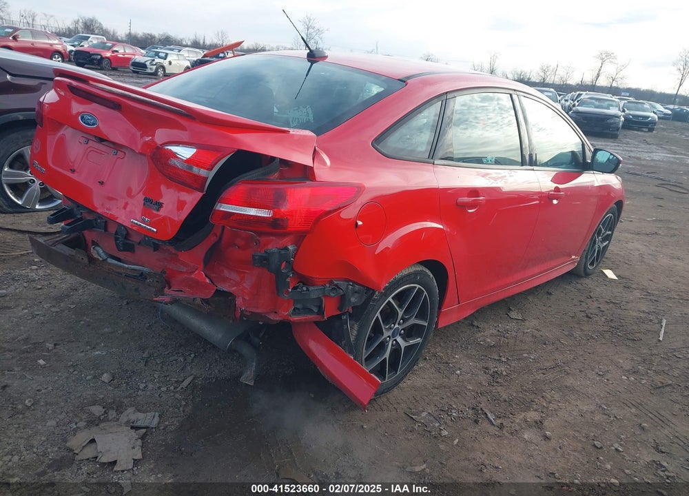 2016 FORD FOCUS VIN: 1FADP3F27GL386437