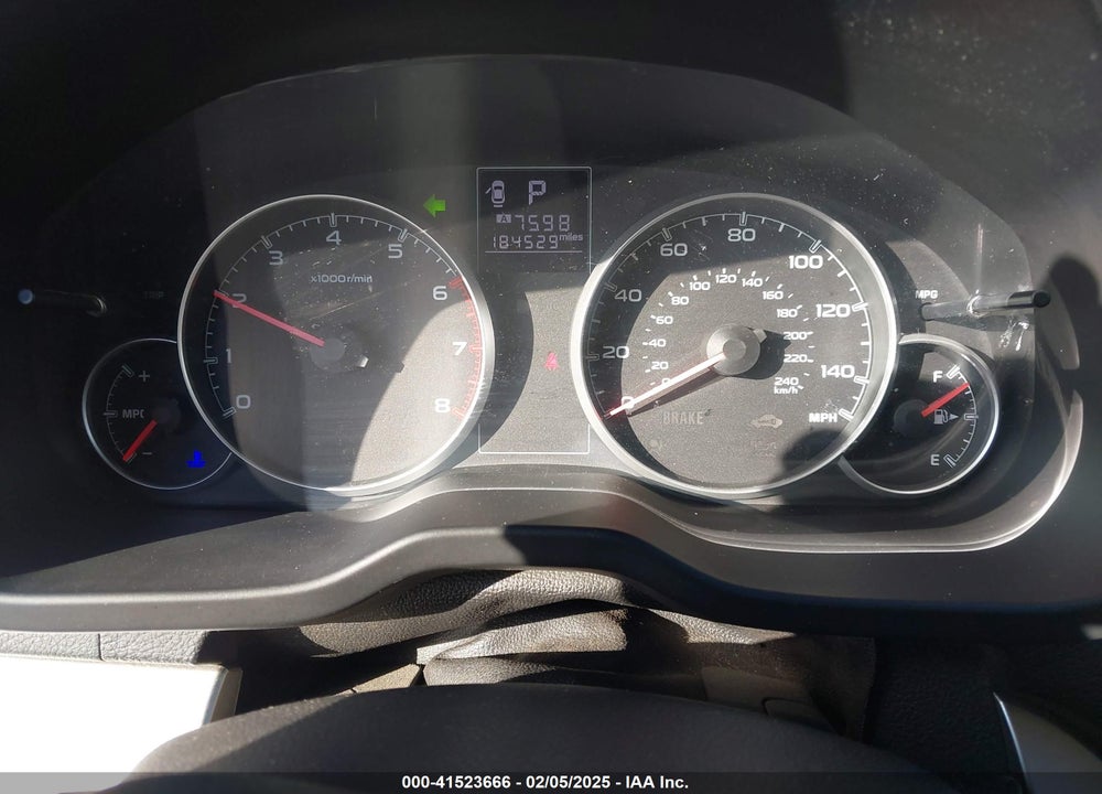 2013 SUBARU OUTBACK VIN: 4S4BRCCC0D3200611