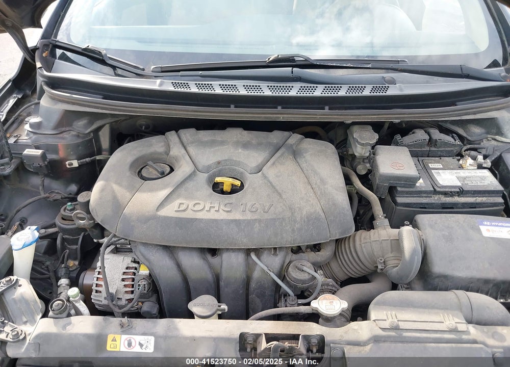2013 HYUNDAI ELANTRA VIN: KMHDH4AE4DU834553