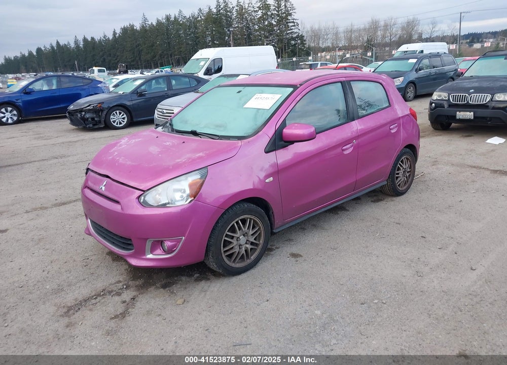 2015 MITSUBISHI MIRAGE VIN: ML32A3HJ1FH034871