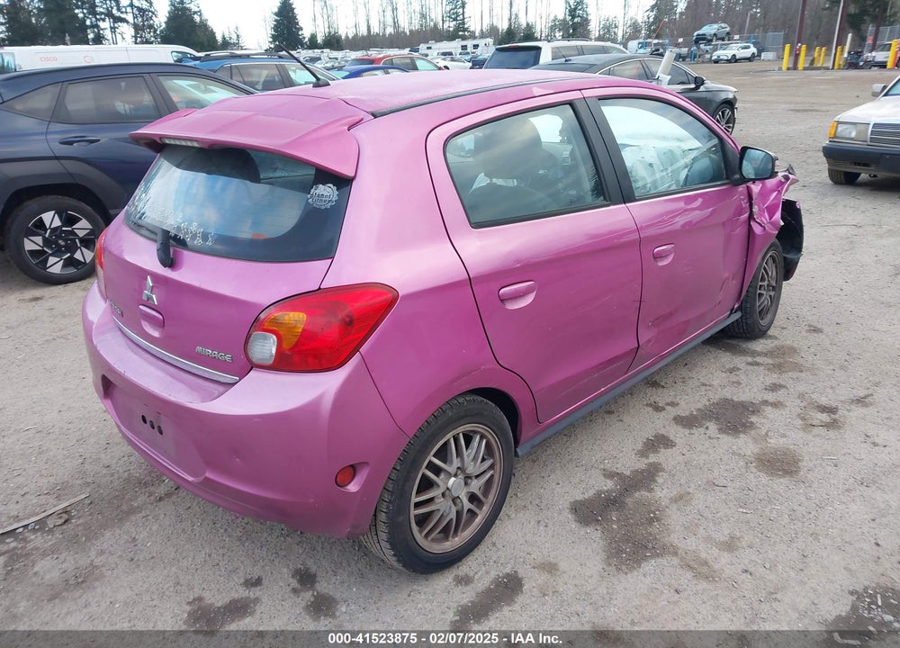 2015 MITSUBISHI MIRAGE VIN: ML32A3HJ1FH034871