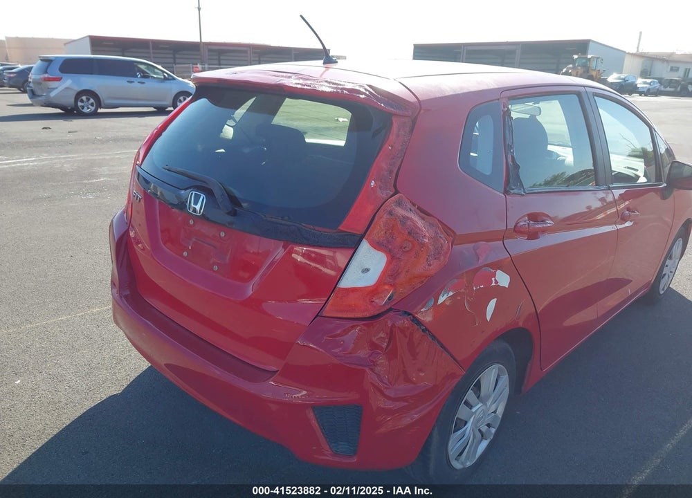 2017 HONDA FIT LX VIN: JHMGK5H50HS012878