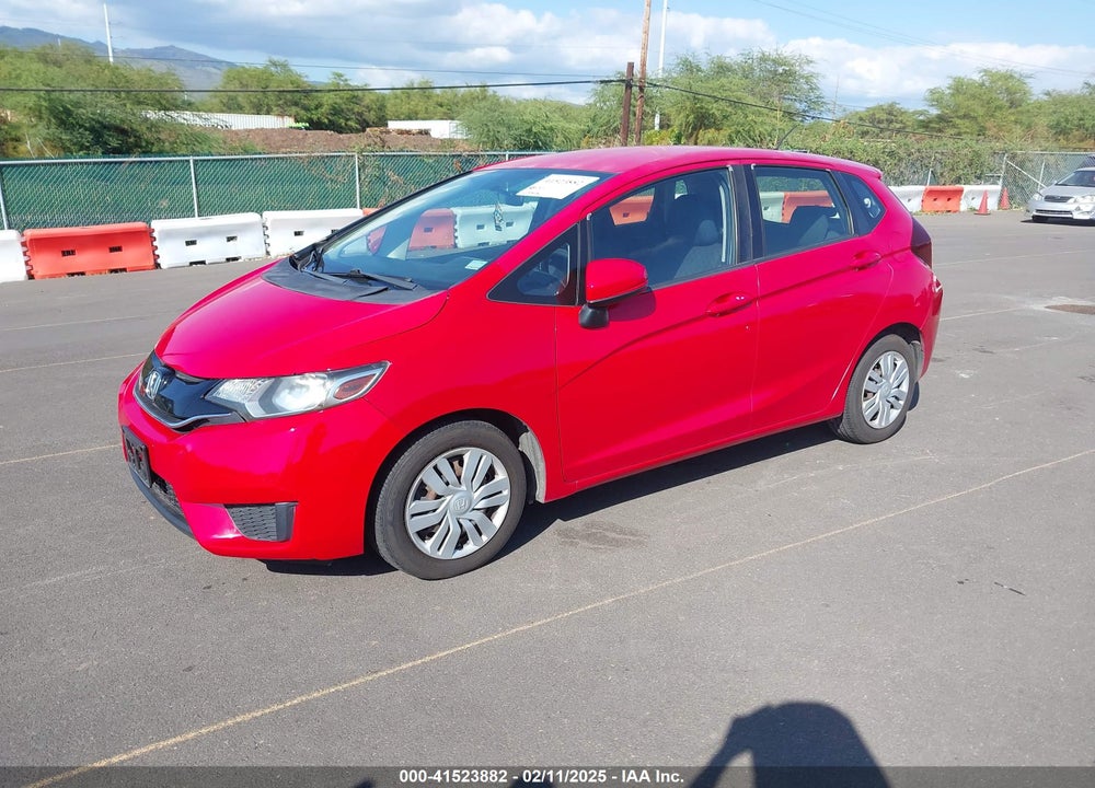 2017 HONDA FIT LX VIN: JHMGK5H50HS012878