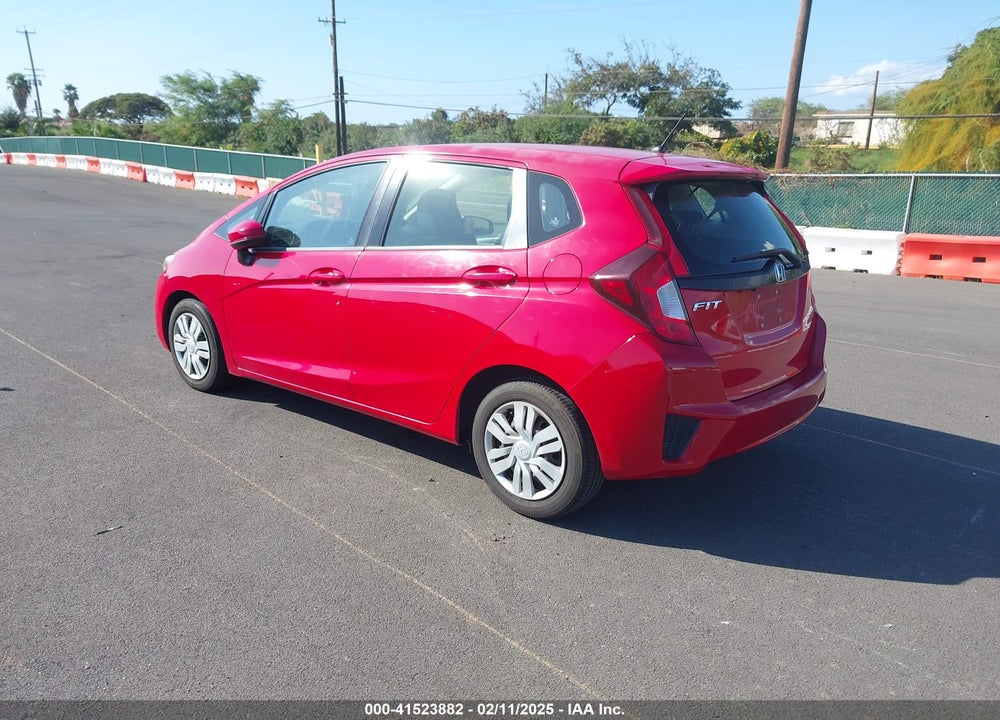 2017 HONDA FIT LX VIN: JHMGK5H50HS012878