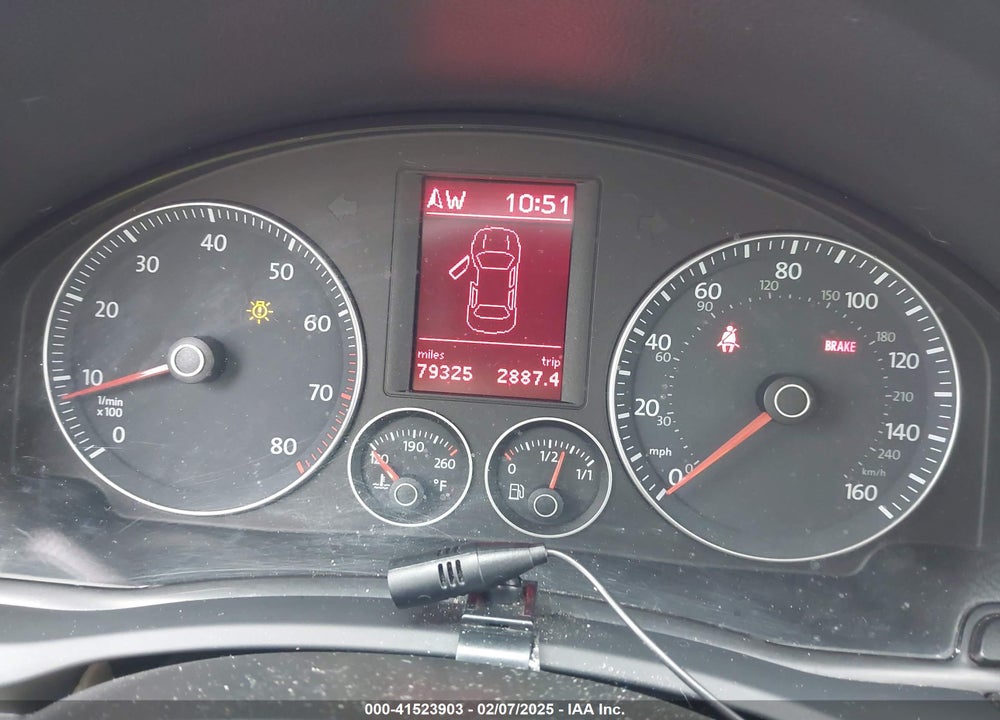 2008 VOLKSWAGEN EOS VIN: WVWAA71F48V036396