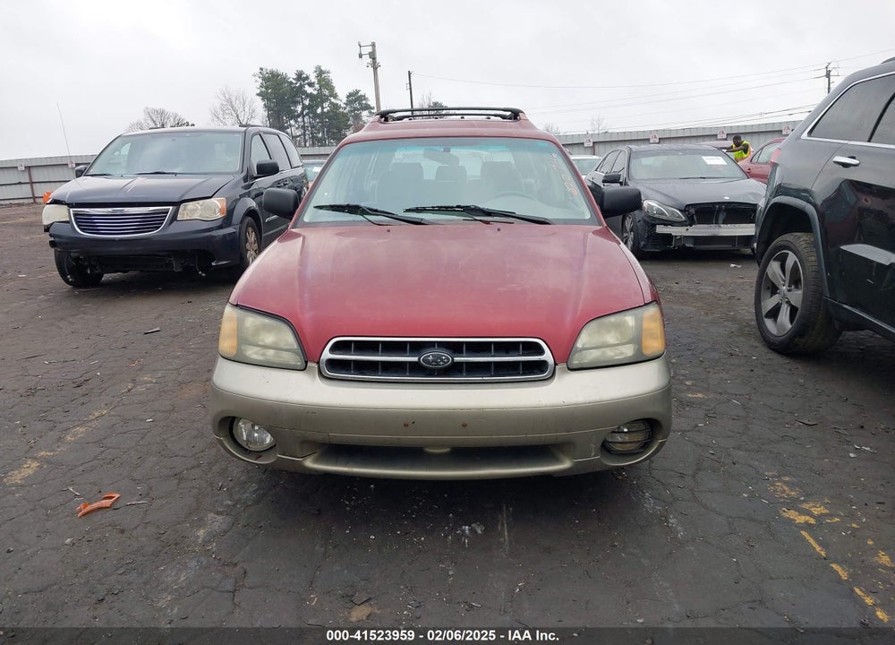 2002 SUBARU OUTBACK VIN: 4S3BH675527620746