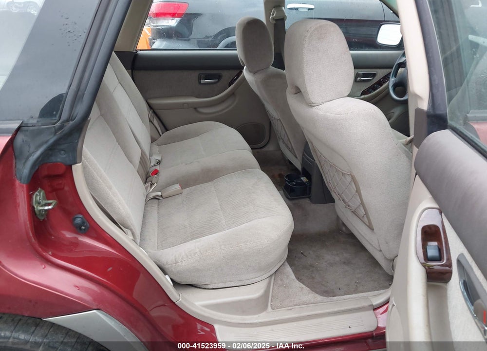 2002 SUBARU OUTBACK VIN: 4S3BH675527620746