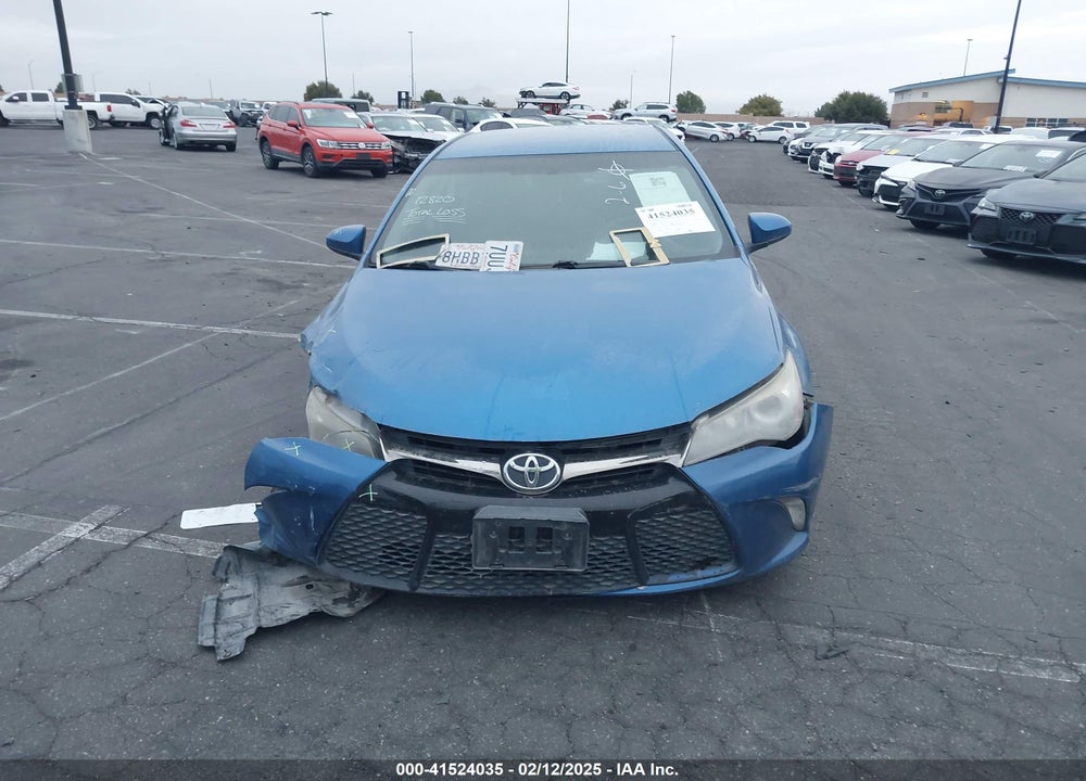 2017 TOYOTA CAMRY SE VIN: 4T1BF1FK5HU752914