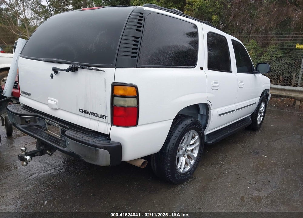 2004 CHEVROLET TAHOE LT VIN: 1GNEK13Z54J248199