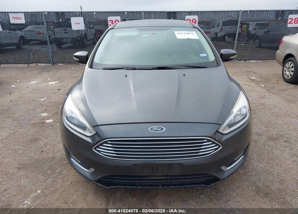 2018 FORD FOCUS VIN: 1FADP3J29JL232911