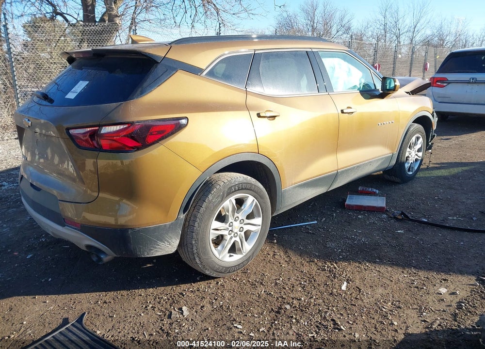 2019 CHEVROLET BLAZER VIN: 3GNKBCRS7KS589673