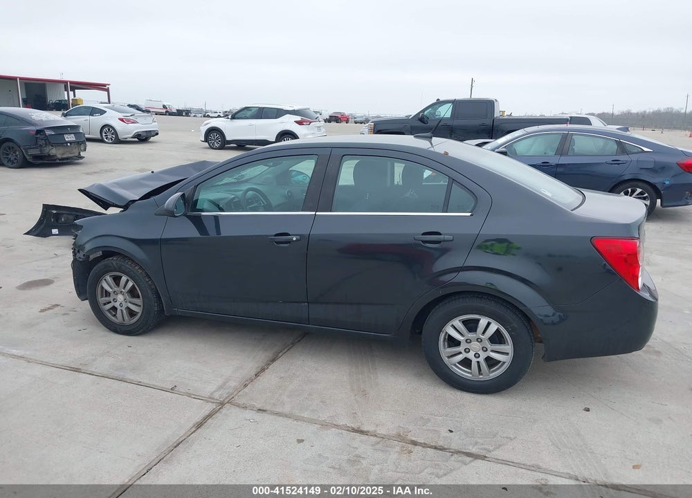 2014 CHEVROLET SONIC LT AUTO VIN: 1G1JC5SH5E4177891
