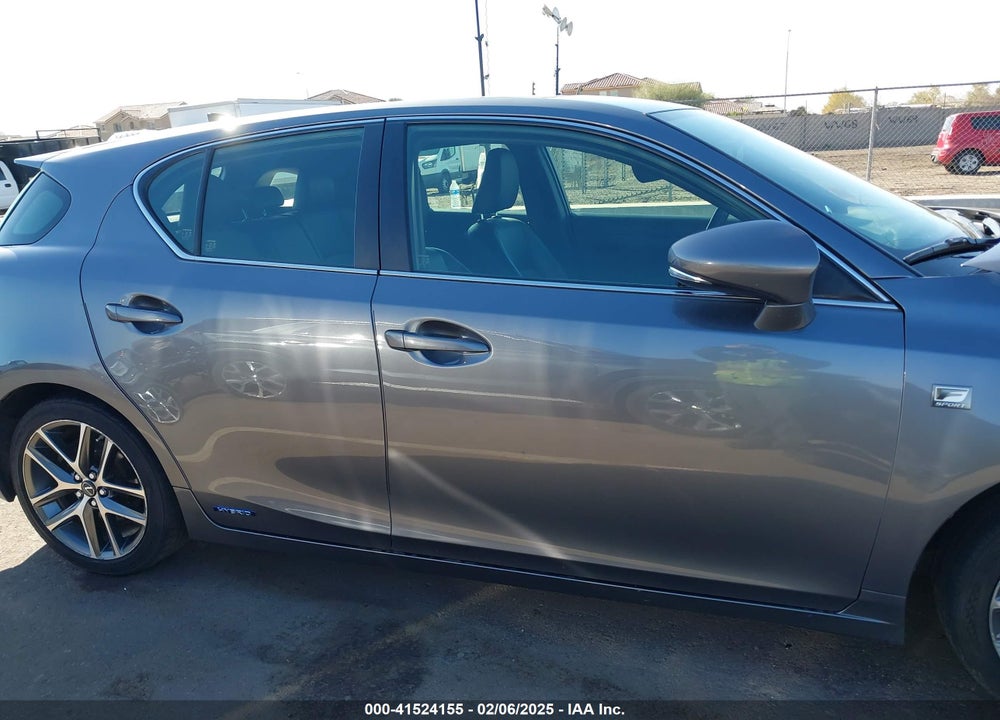 2015 LEXUS CT 200H VIN: JTHKD5BH3F2214523