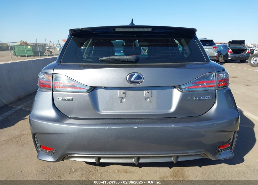 2015 LEXUS CT 200H VIN: JTHKD5BH3F2214523