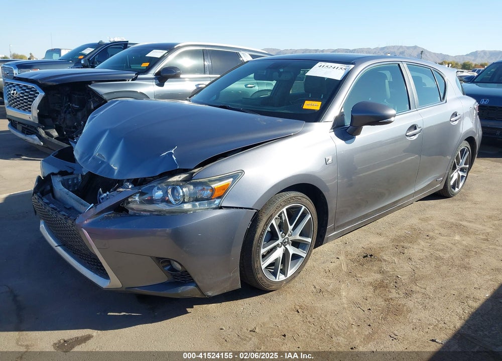 2015 LEXUS CT 200H VIN: JTHKD5BH3F2214523