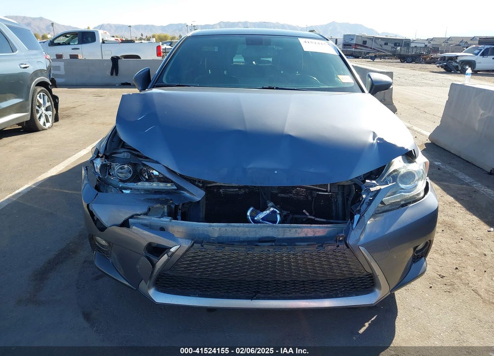 2015 LEXUS CT 200H VIN: JTHKD5BH3F2214523